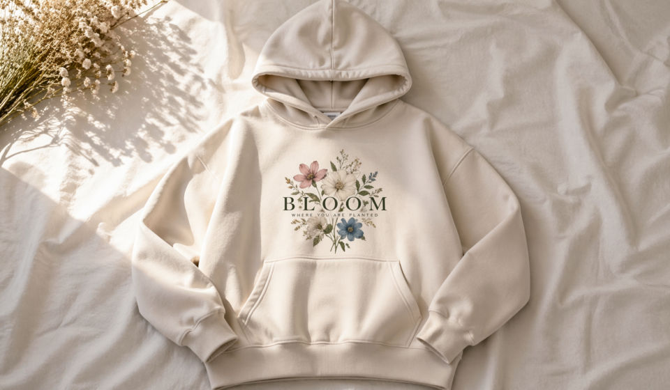 Flower Hoodie