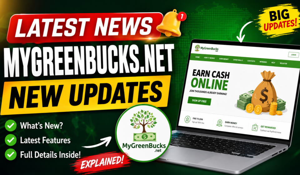 Latest News MyGreenBucks.net